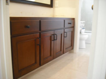 CUSTOM DESIGNED CABINETRY