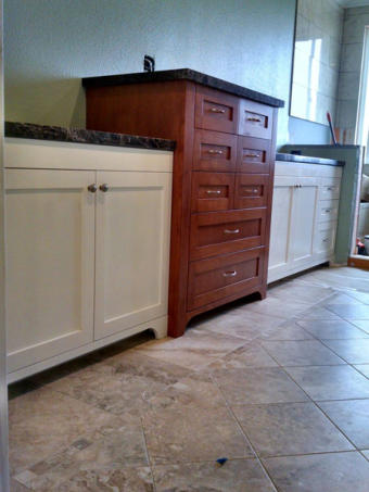 CUSTOM DESIGNED CABINETRY