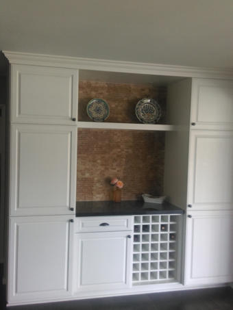 CUSTOM DESIGNED CABINETRY